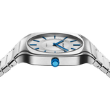 Buy Shop D1 Milano Square Silver Dial Silver Steel Strap Watch for Men - D1-SQBJ01 USA Online