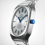 Buy Shop D1 Milano Square Silver Dial Silver Steel Strap Watch for Men - D1-SQBJ01 USA Online