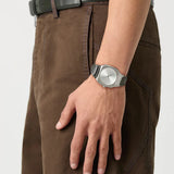 Buy Shop D1 Milano Square Silver Dial Silver Steel Strap Watch for Men - D1-SQBJ10 USA Online