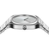 Buy Shop D1 Milano Square Silver Dial Silver Steel Strap Watch for Men - D1-SQBJ10 USA Online