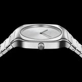 Buy Shop D1 Milano Square Silver Dial Silver Steel Strap Watch for Men - D1-SQBJ10 USA Online