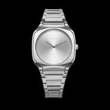 Buy Shop D1 Milano Square Silver Dial Silver Steel Strap Watch for Men - D1-SQBJ10 USA Online