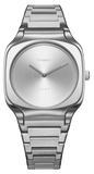 Buy Shop D1 Milano Square Silver Dial Silver Steel Strap Watch for Men - D1-SQBJ10 USA Online