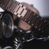 Buy Shop D1 Milano Square Titanium Gray Dial Gray Steel Strap Watch for Men - D1-SQBJ02 USA Online