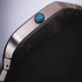 Buy Shop D1 Milano Square Titanium Gray Dial Gray Steel Strap Watch for Men - D1-SQBJ02 USA Online