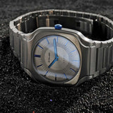 Buy Shop D1 Milano Square Titanium Gray Dial Gray Steel Strap Watch for Men - D1-SQBJ02 USA Online