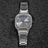 Buy Shop D1 Milano Square Titanium Gray Dial Gray Steel Strap Watch for Men - D1-SQBJ02 USA Online