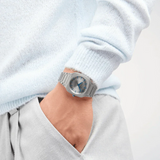 Buy Shop D1 Milano Square Titanium Gray Dial Gray Steel Strap Watch for Men - D1-SQBJ02 USA Online