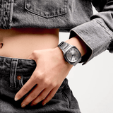 Buy Shop D1 Milano Square Titanium Gray Dial Gray Steel Strap Watch for Men - D1-SQBJ02 USA Online