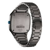 Buy Shop D1 Milano Square Titanium Gray Dial Gray Steel Strap Watch for Men - D1-SQBJ02 USA Online