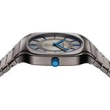 Buy Shop D1 Milano Square Titanium Gray Dial Gray Steel Strap Watch for Men - D1-SQBJ02 USA Online
