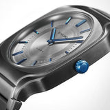 Buy Shop D1 Milano Square Titanium Gray Dial Gray Steel Strap Watch for Men - D1-SQBJ02 USA Online