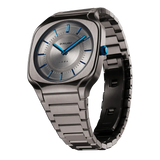 Buy Shop D1 Milano Square Titanium Gray Dial Gray Steel Strap Watch for Men - D1-SQBJ02 USA Online