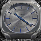 Buy Shop D1 Milano Square Titanium Gray Dial Gray Steel Strap Watch for Men - D1-SQBJ02 USA Online
