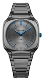 Buy Shop D1 Milano Square Titanium Gray Dial Gray Steel Strap Watch for Men - D1-SQBJ02 USA Online