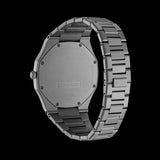 Buy Shop D1 Milano Ultra Thin Anthracite Gray Dial Gray Steel Strap Watch for Men - D1-UTBJ22 USA Online