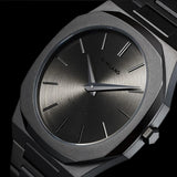 Buy Shop D1 Milano Ultra Thin Anthracite Gray Dial Gray Steel Strap Watch for Men - D1-UTBJ22 USA Online