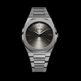 Buy Shop D1 Milano Ultra Thin Anthracite Gray Dial Gray Steel Strap Watch for Men - D1-UTBJ22 USA Online
