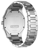 Buy Shop D1 Milano Ultra Thin Ashfield Black Dial Silver Steel Strap Watch for Men - D1-UTBJ32 USA Online