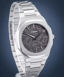 Buy Shop D1 Milano Ultra Thin Ashfield Black Dial Silver Steel Strap Watch for Men - D1-UTBJ32 USA Online
