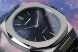 Buy Shop D1 Milano Ultra Thin Aventurine Black Dial Silver Steel Strap Watch for Men - D1-UTBJ29 USA Online
