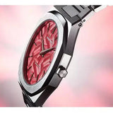 Buy Shop D1 Milano Ultra Thin Barn Red Dial Silver Steel Strap Watch for Men - D1-UTBJ33 USA Online