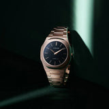 Buy Shop D1 Milano Ultra Thin Black Dial Gold Steel Strap Watch for Men - D1-UTBJ16 USA Online