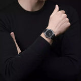 Buy Shop D1 Milano Ultra Thin Black Dial Gray Steel Strap Watch for Men - D1-UTBJ15 USA Online
