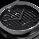 Buy Shop D1 Milano Ultra Thin Black Dial Gray Steel Strap Watch for Men - D1-UTBJ15 USA Online