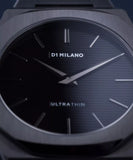 Buy Shop D1 Milano Ultra Thin Black Dial Gray Steel Strap Watch for Men - D1-UTBJ15 USA Online