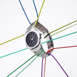 Buy Shop D1 Milano Ultra Thin Black Dial Silver Steel Strap Watch for Men - D1-UTBJ14 USA Online