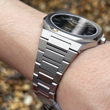 Buy Shop D1 Milano Ultra Thin Black Dial Silver Steel Strap Watch for Men - D1-UTBJ14 USA Online