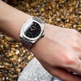Buy Shop D1 Milano Ultra Thin Black Dial Silver Steel Strap Watch for Men - D1-UTBJ14 USA Online