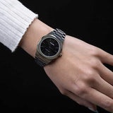 Buy Shop D1 Milano Ultra Thin Black Dial Silver Steel Strap Watch for Women - D1-UTBL05 USA Online