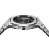Buy Shop D1 Milano Ultra Thin Black Dial Silver Steel Strap Watch for Women - D1-UTBL05 USA Online