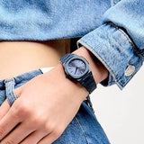 Buy Shop D1 Milano Ultra Thin Blue Dial Blue Steel Strap Watch for Women - D1-UTBL33 USA Online