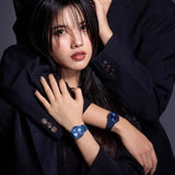 Buy Shop D1 Milano Ultra Thin Blue Dial Blue Steel Strap Watch for Women - D1-UTBL33 USA Online