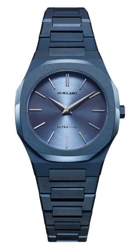 Buy Shop D1 Milano Ultra Thin Blue Dial Blue Steel Strap Watch for Women - D1-UTBL33 USA Online