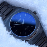 Buy Shop D1 Milano Ultra Thin Blue Dial Gray Steel Strap Watch for Men - D1-UTBJ12 USA Online