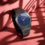 Buy Shop D1 Milano Ultra Thin Blue Dial Gray Steel Strap Watch for Men - D1-UTBJ12 USA Online