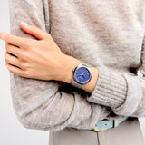 Buy Shop D1 Milano Ultra Thin Blue Dial Gray Steel Strap Watch for Men - D1-UTBJ12 USA Online