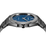 Buy Shop D1 Milano Ultra Thin Blue Dial Gray Steel Strap Watch for Men - D1-UTBJ12 USA Online