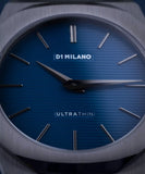 Buy Shop D1 Milano Ultra Thin Blue Dial Gray Steel Strap Watch for Men - D1-UTBJ12 USA Online