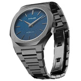 Buy Shop D1 Milano Ultra Thin Blue Dial Gray Steel Strap Watch for Men - D1-UTBJ12 USA Online