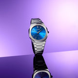 Buy Shop D1 Milano Ultra Thin Blue Dial Silver Steel Strap Watch for Men - D1-UTBJ09 USA Online