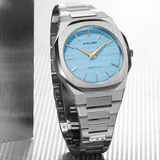 Buy Shop D1 Milano Ultra Thin Blue Dial Silver Steel Strap Watch for Women - D1-UTBL17 USA Online