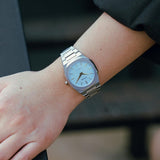 Buy Shop D1 Milano Ultra Thin Blue Dial Silver Steel Strap Watch for Women - D1-UTBL17 USA Online