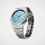 Buy Shop D1 Milano Ultra Thin Blue Dial Silver Steel Strap Watch for Women - D1-UTBL17 USA Online