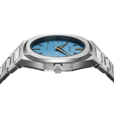 Buy Shop D1 Milano Ultra Thin Blue Dial Silver Steel Strap Watch for Women - D1-UTBL17 USA Online
