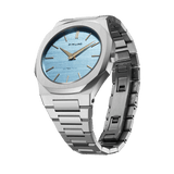 Buy Shop D1 Milano Ultra Thin Blue Dial Silver Steel Strap Watch for Women - D1-UTBL17 USA Online